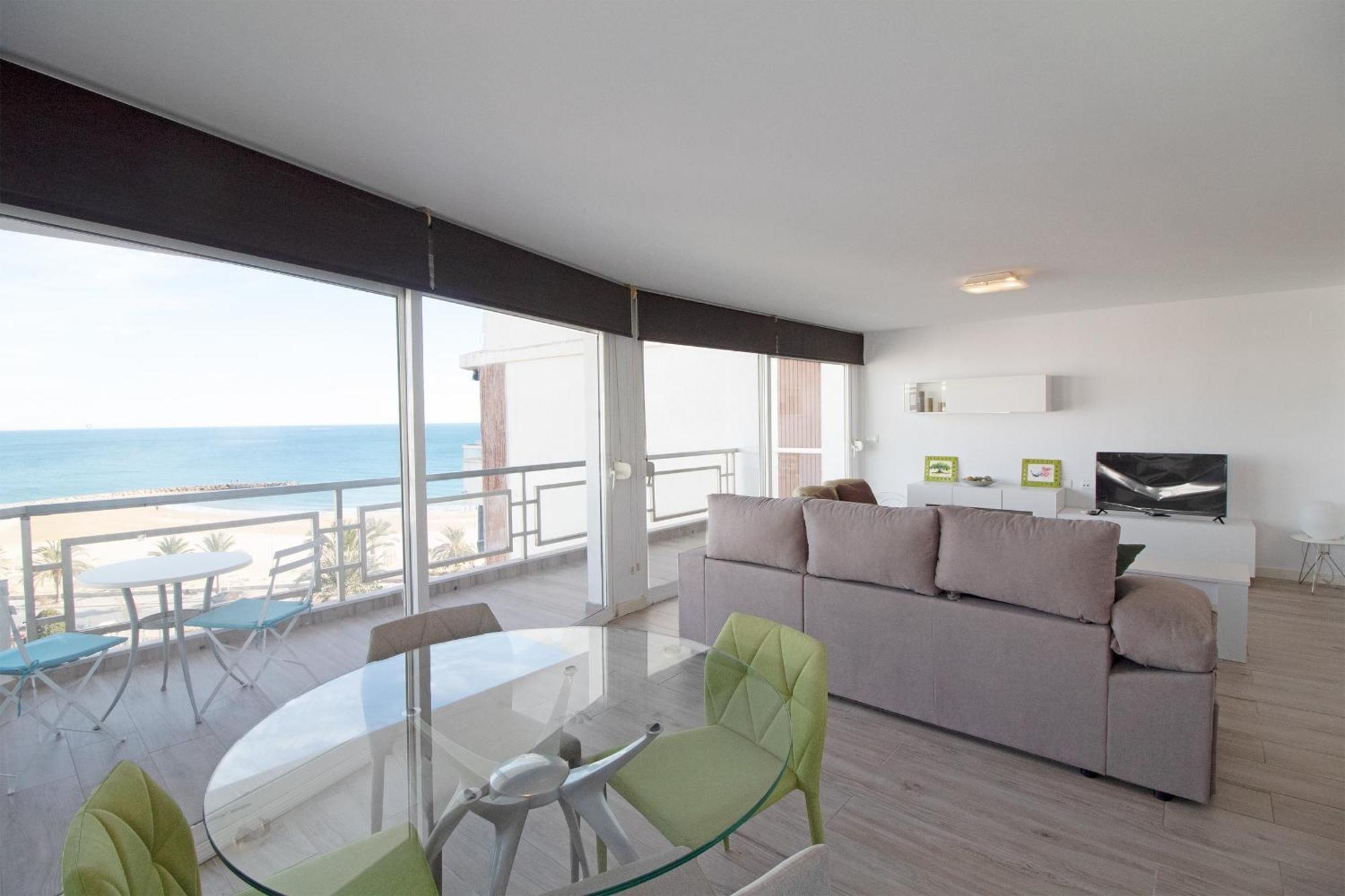 Sagunto Global Properties, Apartamento Con Terraza E Increibles Vistas Al Mar מראה חיצוני תמונה